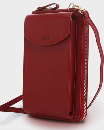 Compact Crossbody Wallet for Women