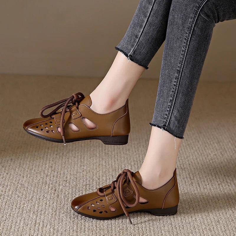 2024 British New Style Leather Orthopedic shoes