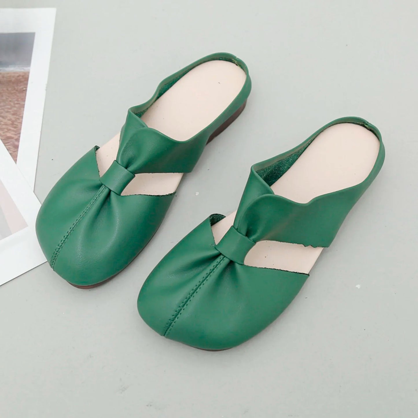 🔥 Hot sale 2024 🔥 Cut-out patterned flat mules