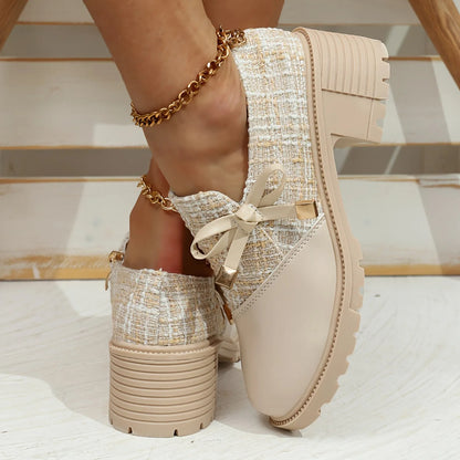 Autumn Fashion Spring Small Leather-Look Moccasins Shoes