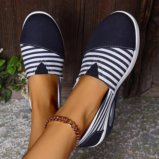 Women’s Striped Comfort Trainers