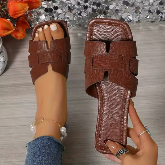 Women's Summer Slide Sandals – Beachy Flip Flops & Casual Flats