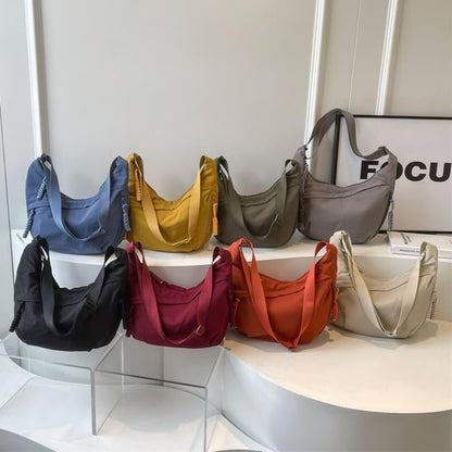 Women’s Multi-Pocket Nylon Crossbody Bag
