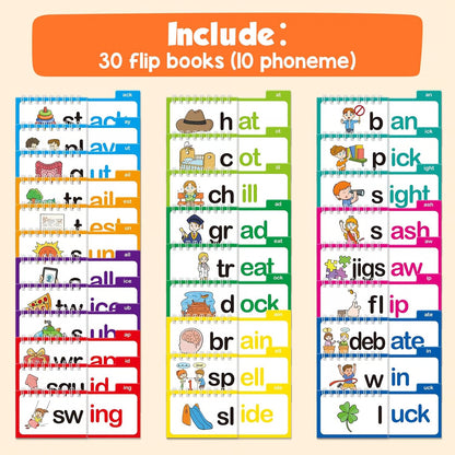 30-Piece Read and Rhyme Flip-Book Set