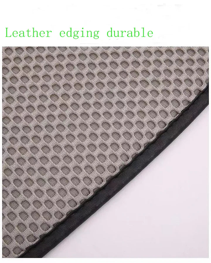 Ice Silk Cooling Car Seat Cushion Set