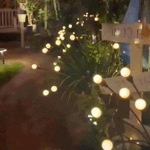IP65 Solar Firefly Swaying Garden Lights