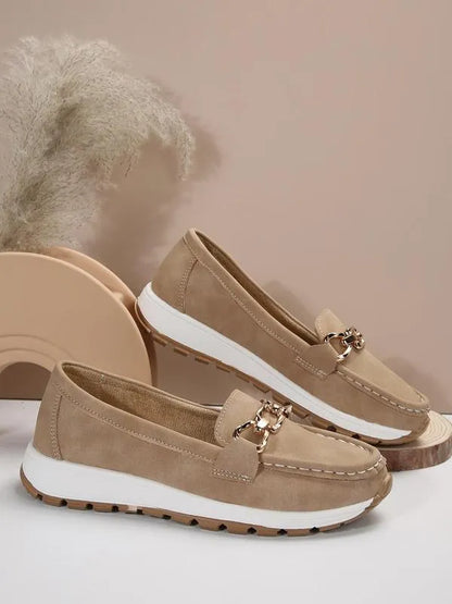 Women’s Slip On Comfort Support Walking Loafers