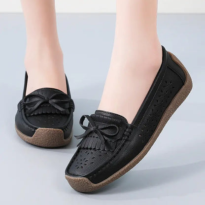 Women’s Leather-Look Loafers