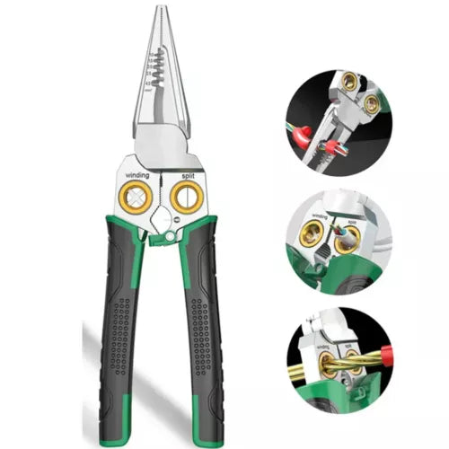 ProTech 8-in-1 Wire Stripper and Cable Cutter Tool