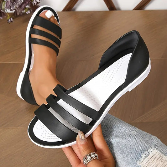 Women's Slip-On Flat Summer Sandals - Best for UK Summer