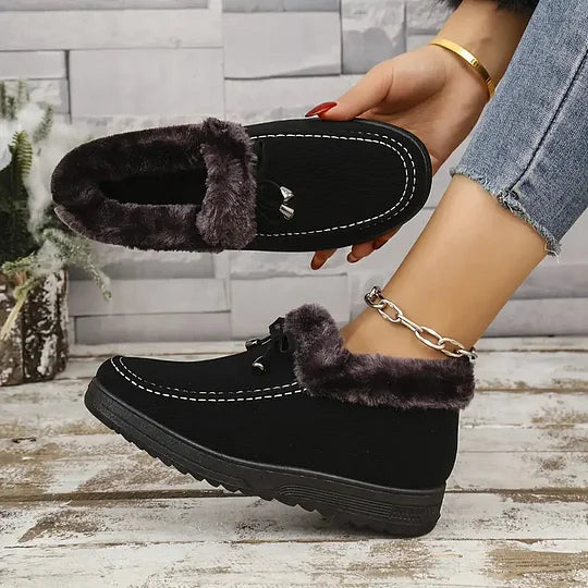 Women’s Wool-Lined Non-Slip Winter Shoes