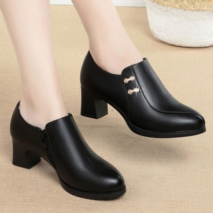 Women's Leather-Look Boots