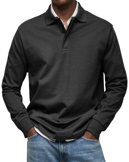 Men’s Harrington Long Sleeve Polo
