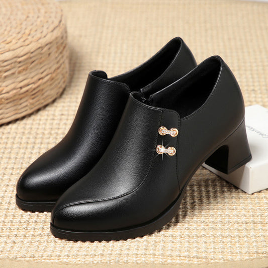 Women's Leather-Look Boots