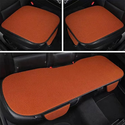 Ice Silk Cooling Car Seat Cushion Set