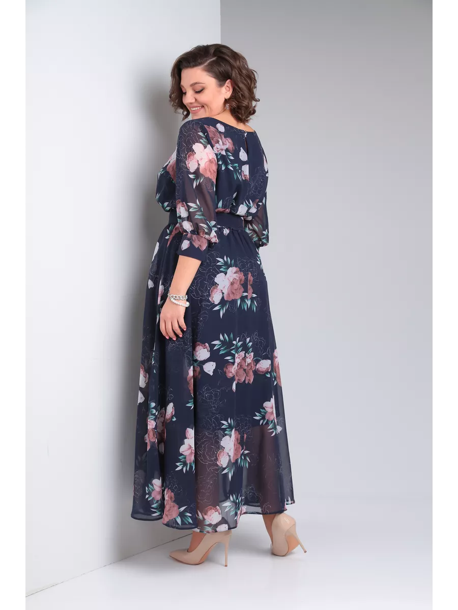 Elegant Floral Maxi Dress