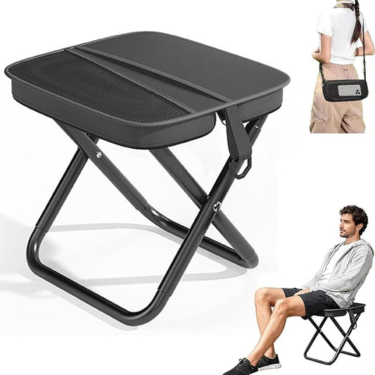 Foldable Backpack Stool with Storage Bag