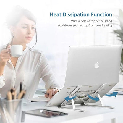 Foldable Aluminium Adjustable Laptop Stand