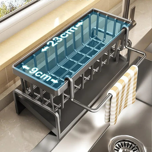 Women's Sink Organiser with Towel Rail