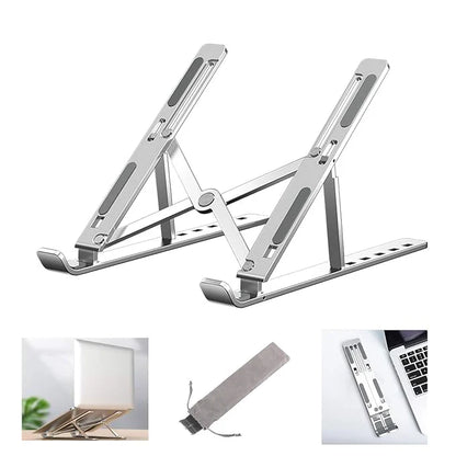 Foldable Aluminium Adjustable Laptop Stand