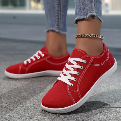 Lace-Up Comfort Trainers