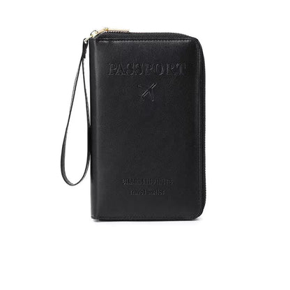 Multi Compartment Travel Passport Wallet
