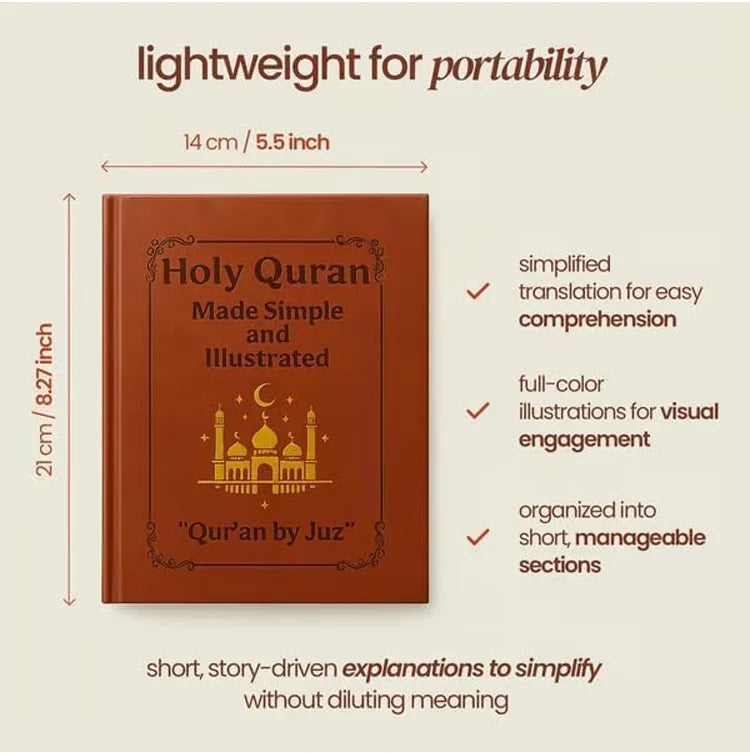 Illustrated Quran Study Plan Book by Juz