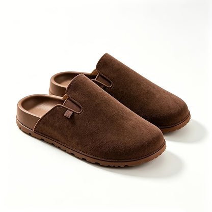 Wide Toe Casual Mule Slides