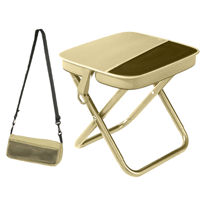 Foldable Backpack Stool with Storage Bag