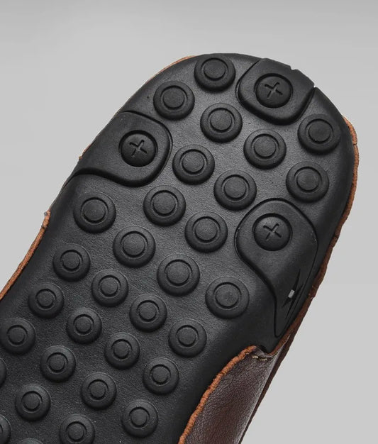 Men’s Calf Leather-Look Comfort Support Loafers