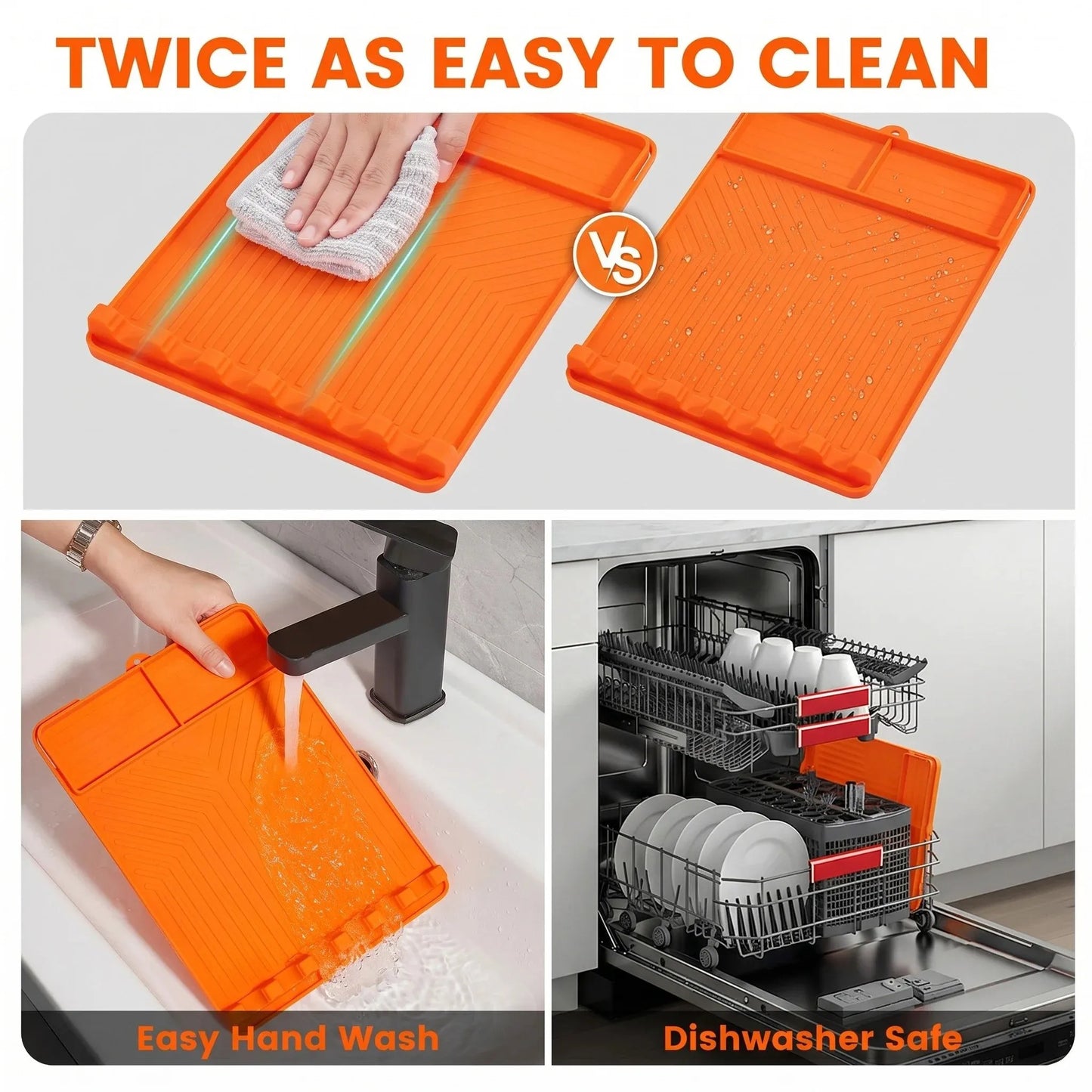 Silicone Grill Side Shelf Mat
