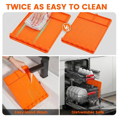 Silicone Grill Side Shelf Mat
