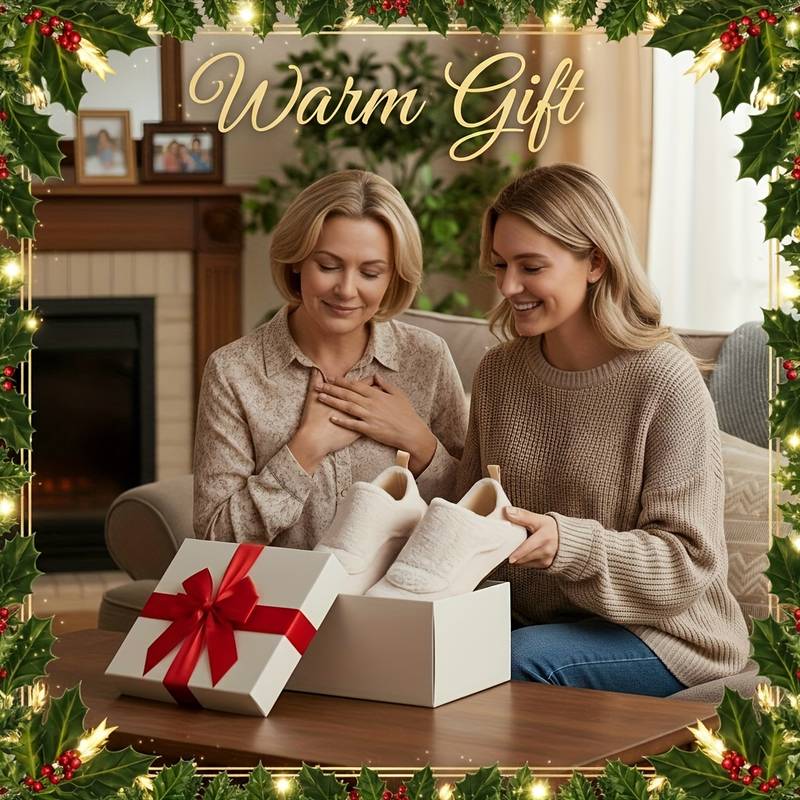 Women’s Wide Fit Adjustable Warm House Slippers