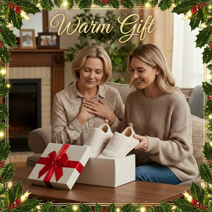 Women’s Wide Fit Adjustable Warm House Slippers