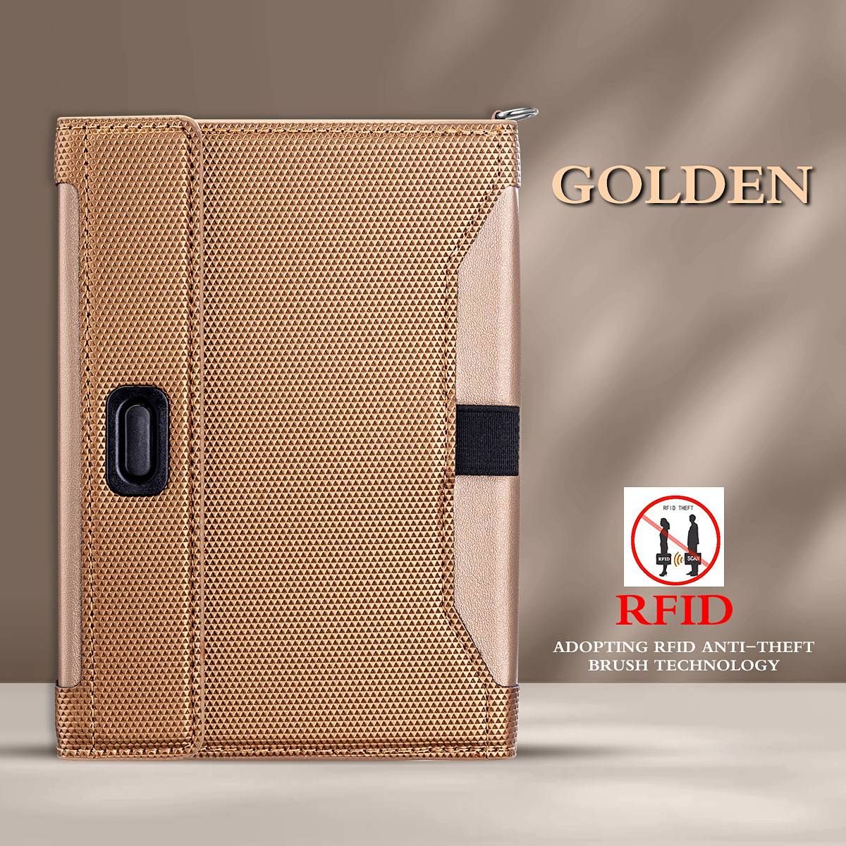 RFID Travel Passport & Document Organizer Wallet