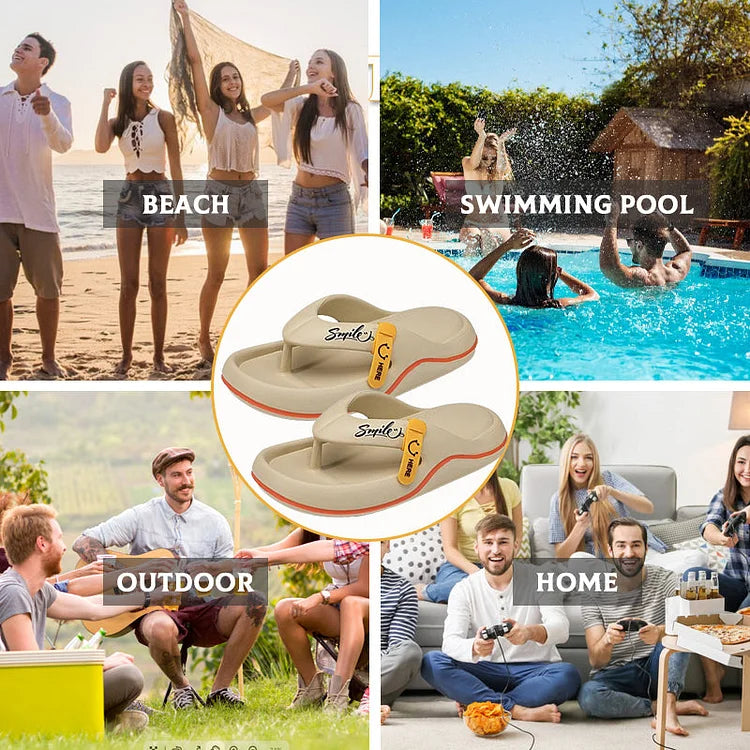 Men’s Casual Beach Flip-Flop Slippers