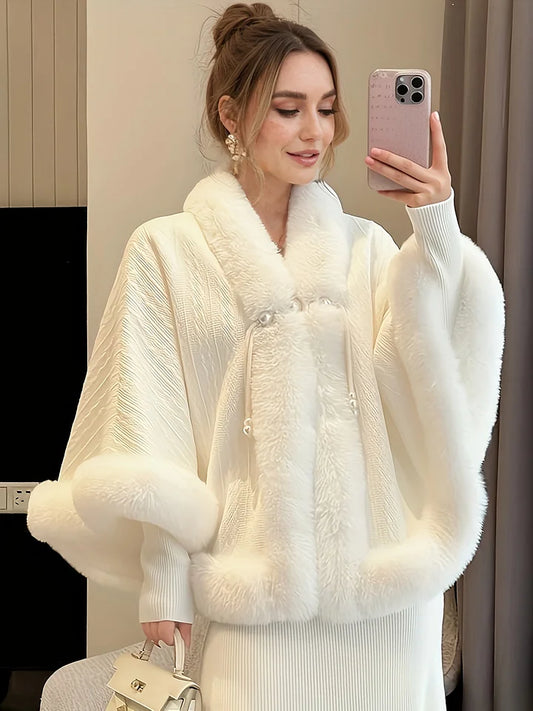 Women’s Elegant Plush Winter Scarf