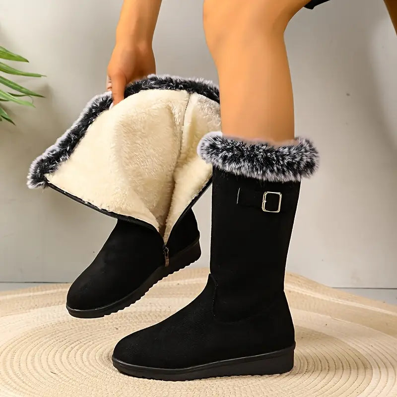 Women's Fashionable ankle-high winter snow boots