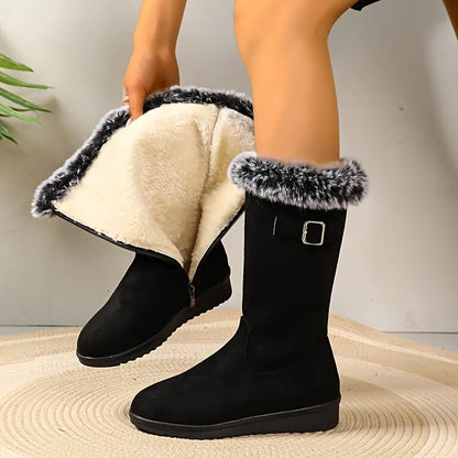 Women's Fashionable ankle-high winter snow boots