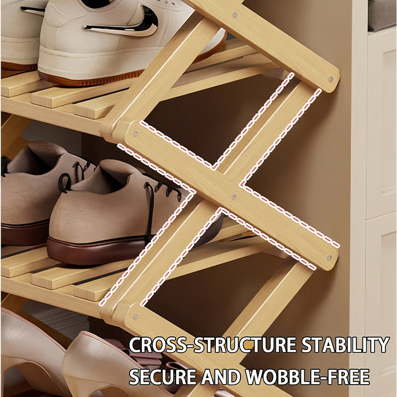 The 9-Tier Bamboo Storage Rack