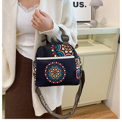 Women’s Versatile Signature Print Crossbody Tote