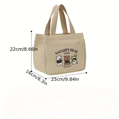 Naughty Bear Canvas Tote Bag