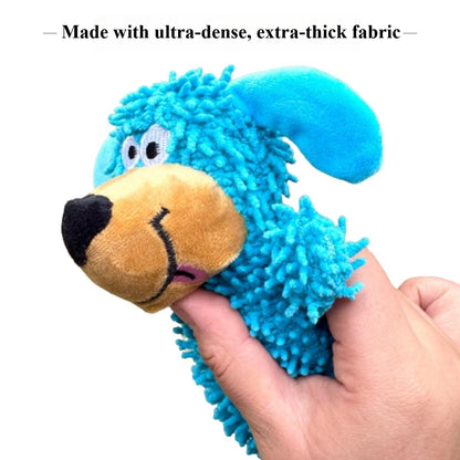Chenille Noodle Squeaky Dog Plush Toy