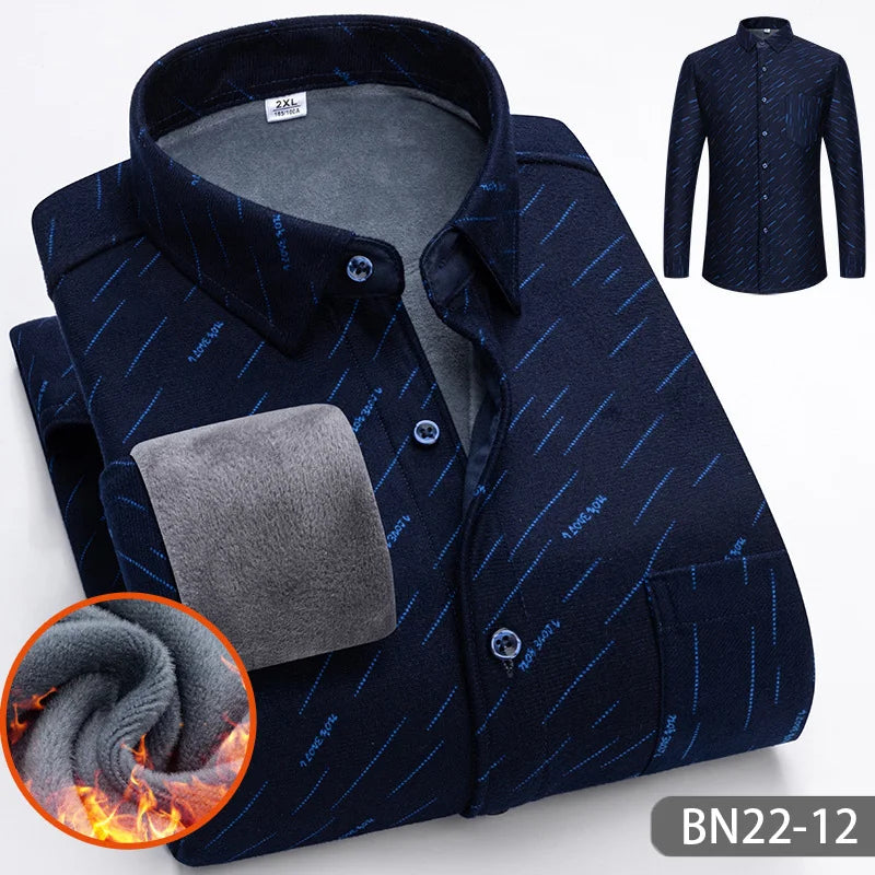 Men’s Fleece-Lined Thermal Shirt