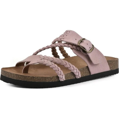 Women's Braided Strap Flat Sandals