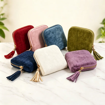 Women's Compact Jewellery Travel Pouch