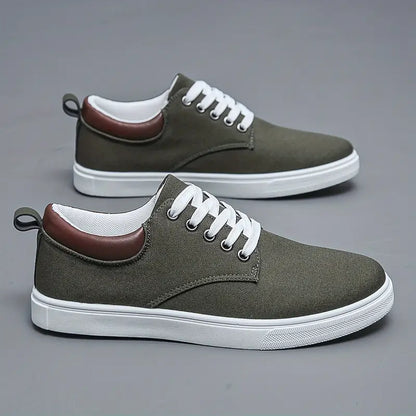 Men's Low Top Canvas Skate Shoes