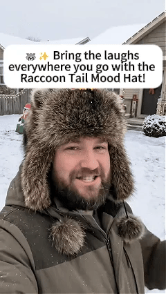 Faux Fur Tail Tassel Trapper Hat