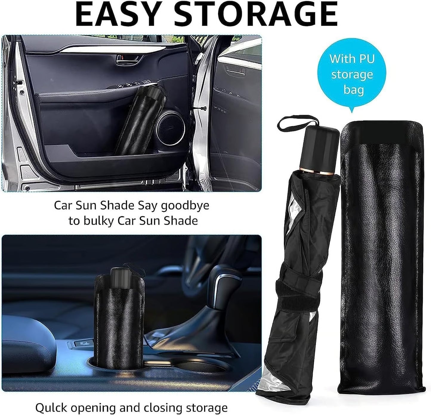 Car Windshield Sun Shade Umbrella