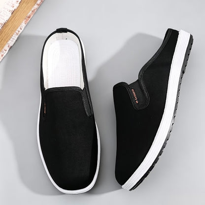 Men's Wide Toe Casual Mule Slides